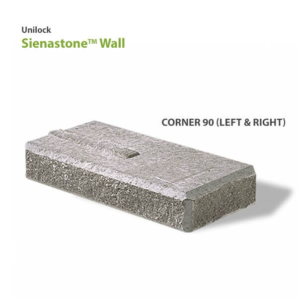 Unilock Sienastone Wall Corner 90